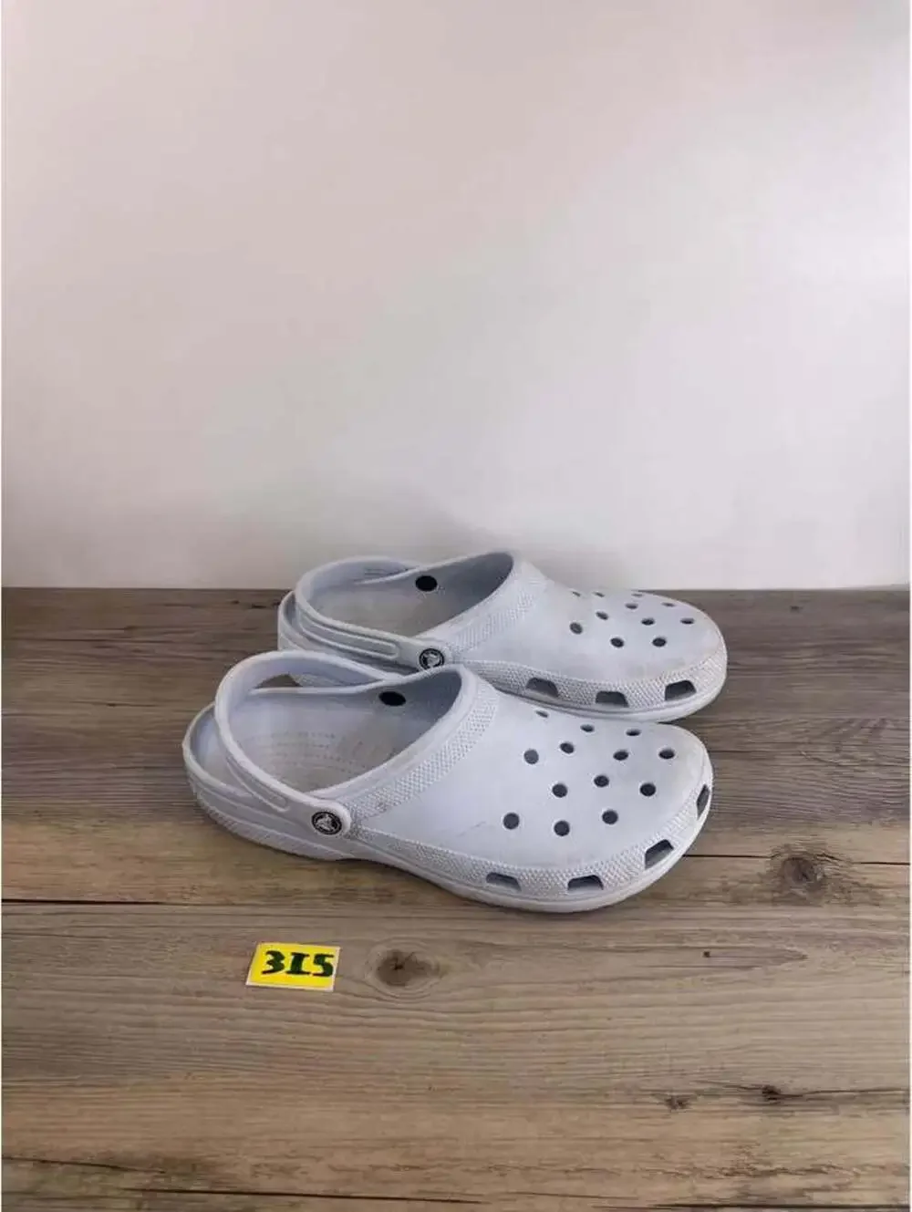 Crocs Classic Clogs Light Blue Mens Size 12 Slip On Comfort Shoes